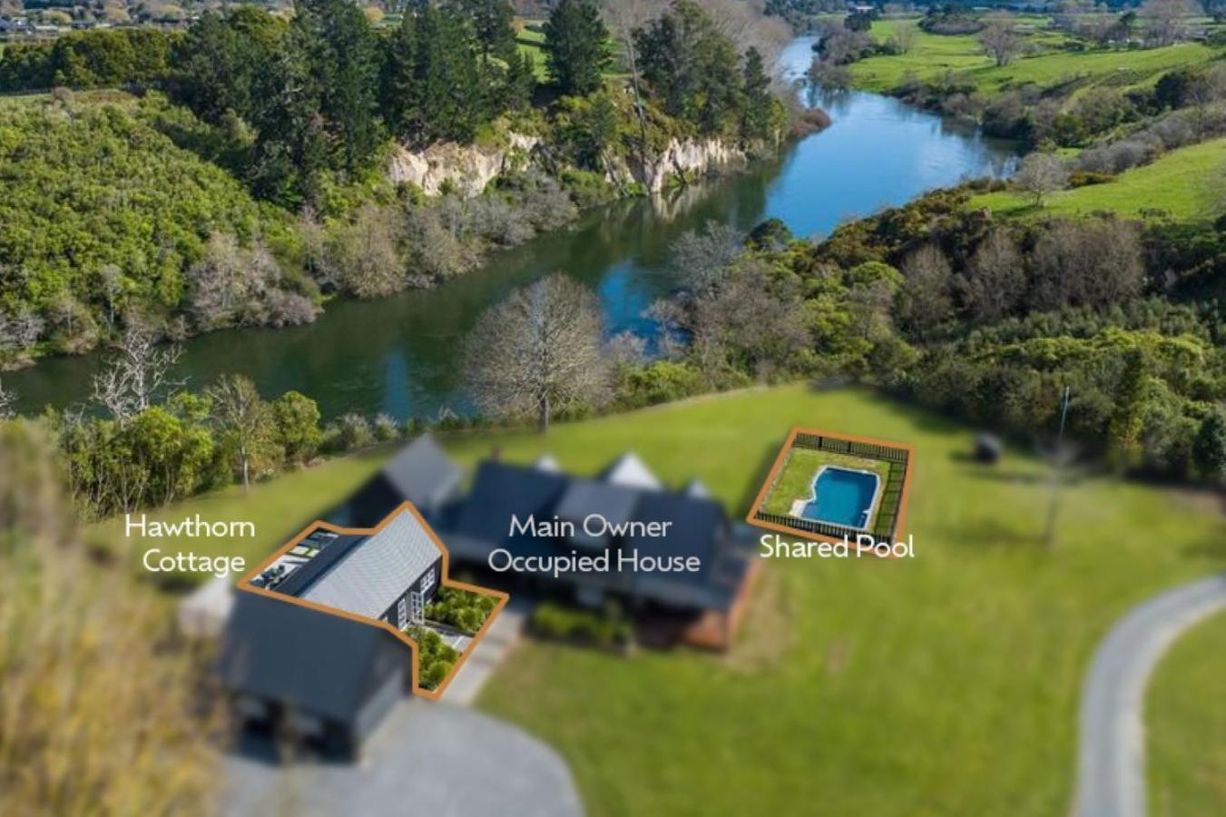 Hawthorn Cottage Tamahere Екстериор снимка